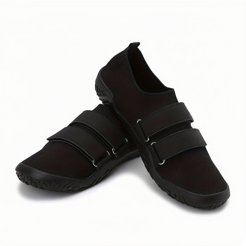 Ironstance Flat Sole Shoes — Breathable Fabric Upper, Balanced Platform