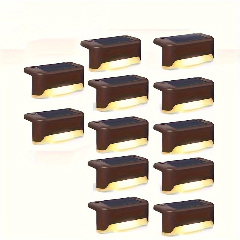 Set of 10 Solar Stair Lights - Souliia