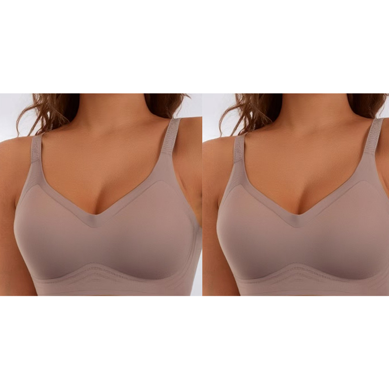 Seamless Comfort Bra for a Secure and Cozy Fit - Souliia