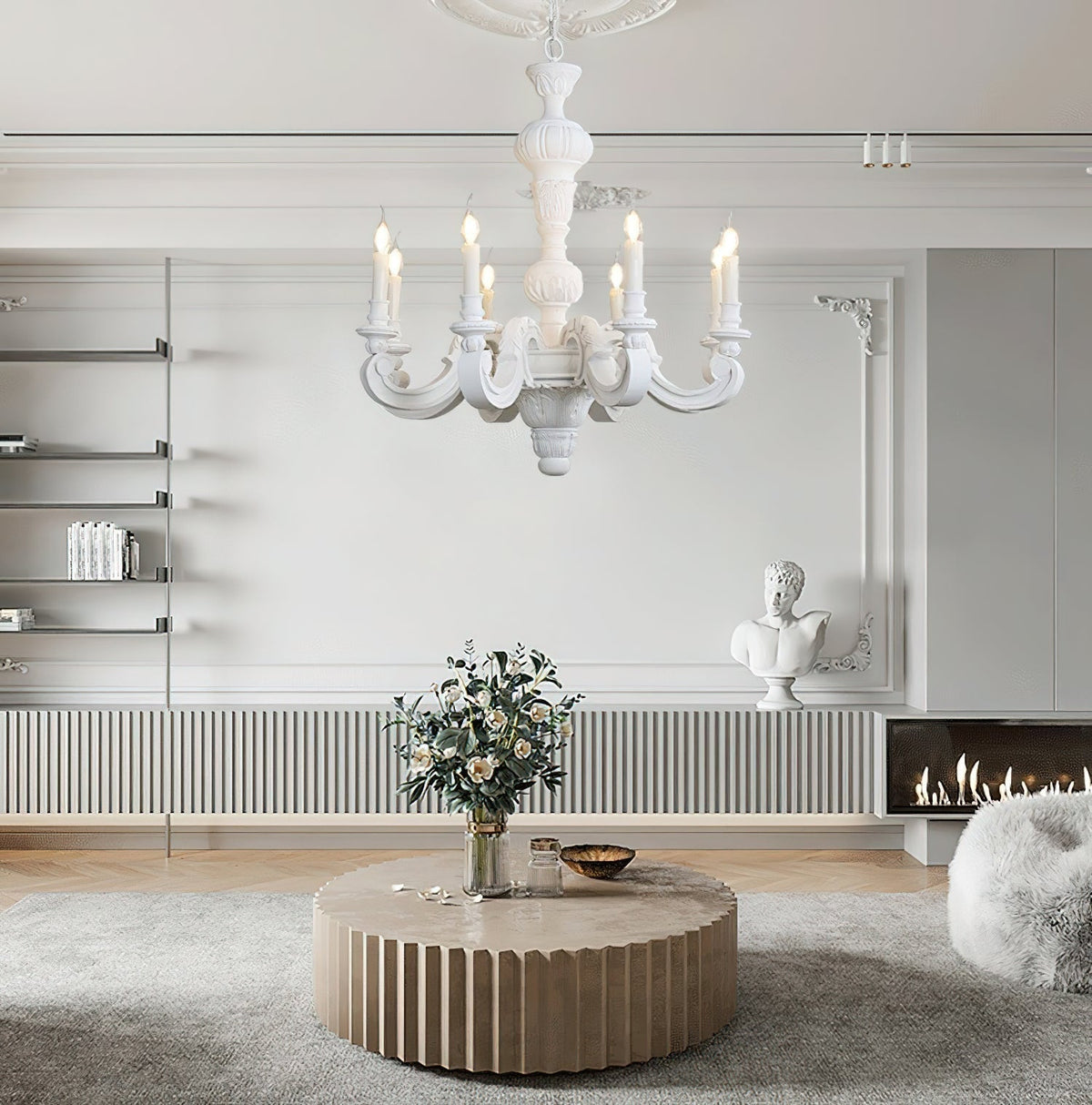 Roman Pillar Chandelier | Souliia