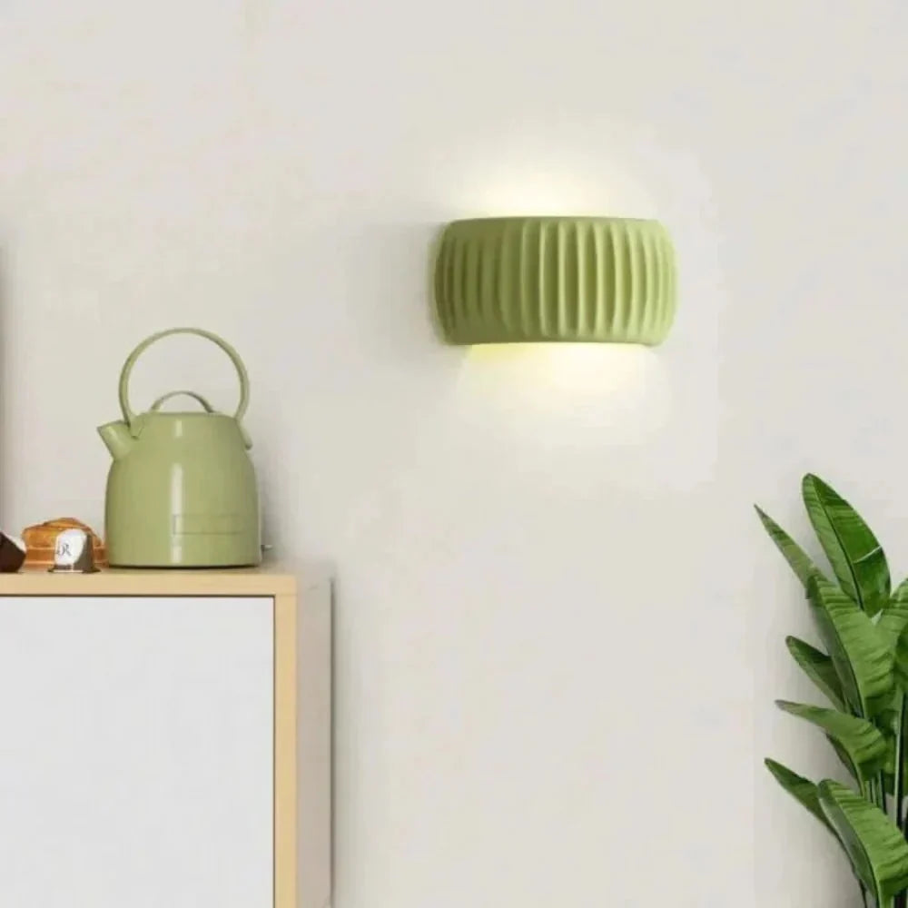 The Sun of Art Deco Resin Wall Light | Souliia