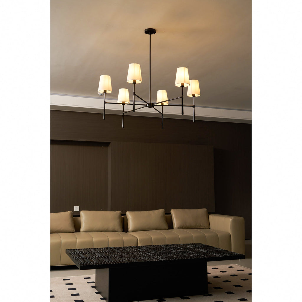 Rhodes Round Chandelier | Souliia