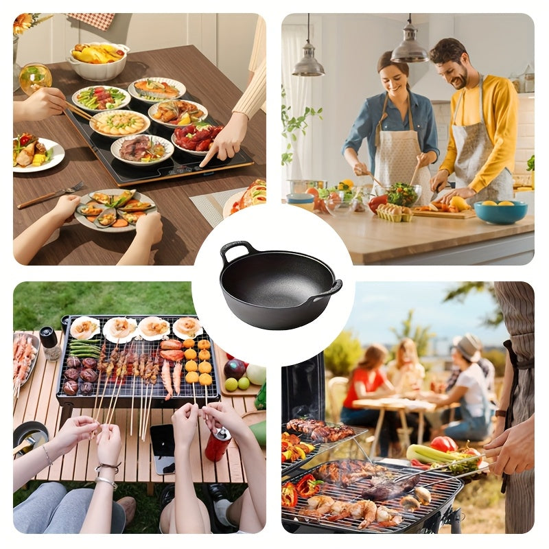 Miniforge Compact Pre-Seasoned Cast Iron Skillet