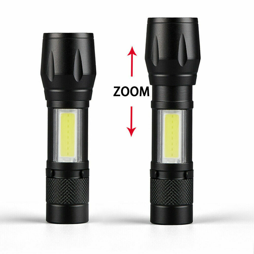 Dobíjecí taktické svítilna s výkonem 900 lumenů – kompaktní design - Souliia