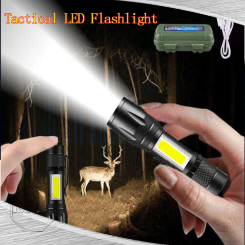 Dobíjecí taktické svítilna s výkonem 900 lumenů – kompaktní design - Souliia