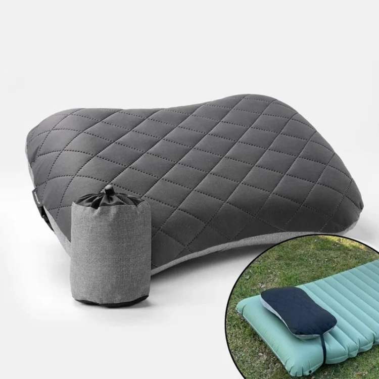 Travel-Friendly Inflatable Pillow for Camping Use - Souliia