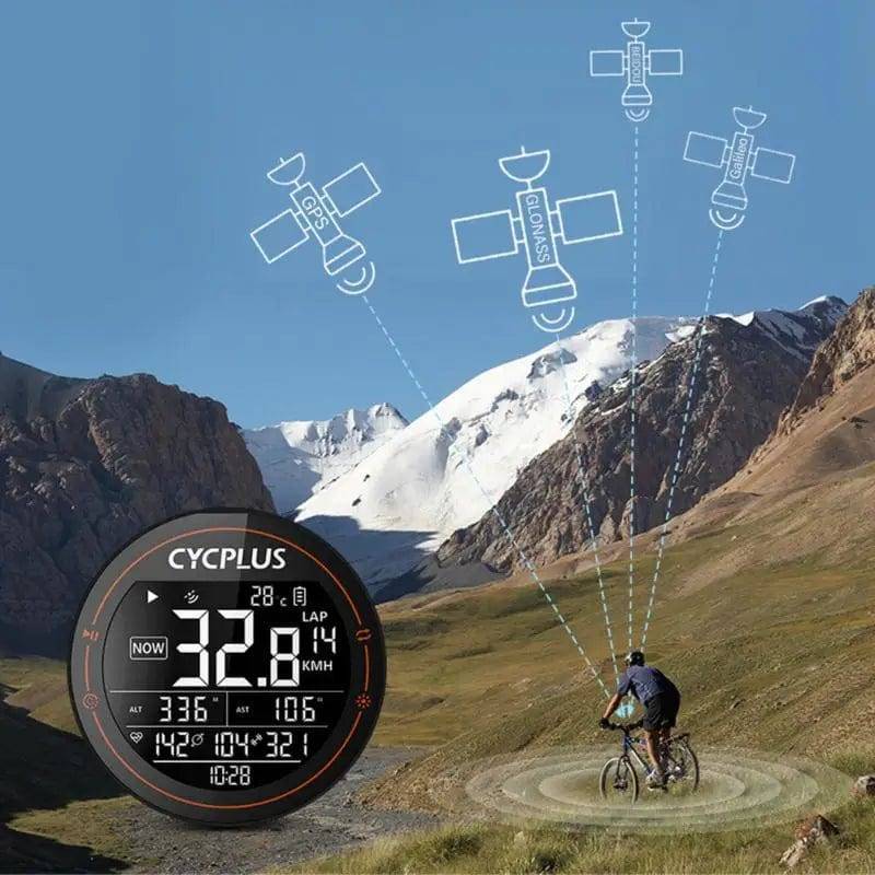Trådlös GPS-cykeldator för cyklar - modell M2 - Souliia