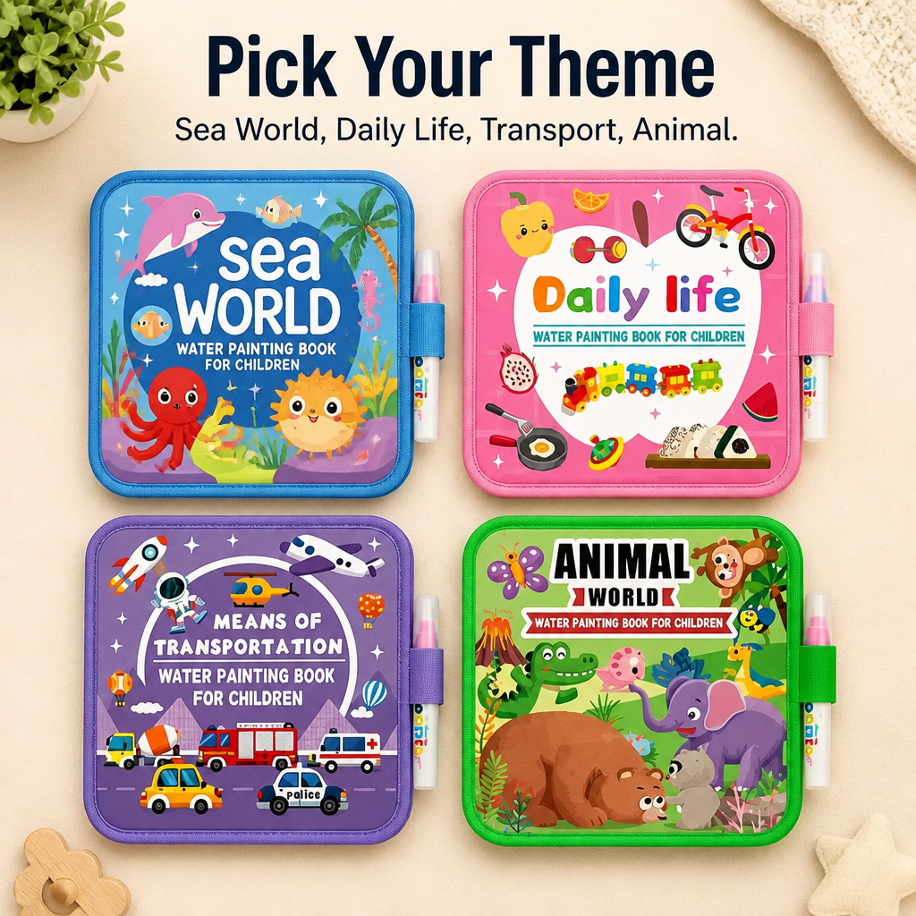 VividSplash — Keep Little Hands Busy and Learning With Just Water - Souliia