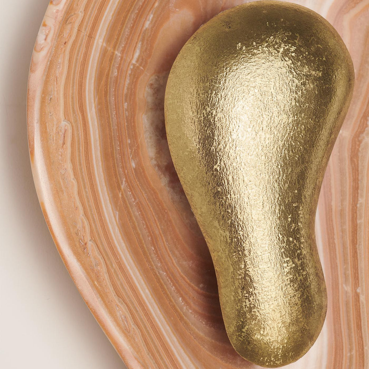 Applique Oyster in onice martellato | Souliia