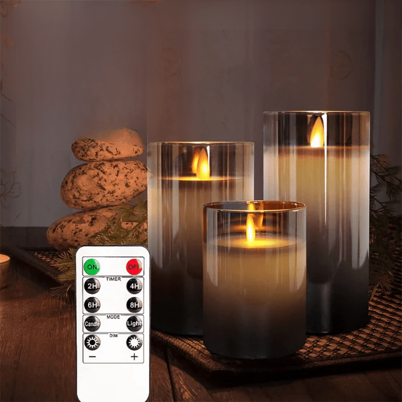 Realistická sada LED svíček - Souliia