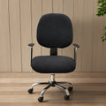 OfficeGuard Elastic Back Cover Set — Secure Elastic Edge, Split Chair Design