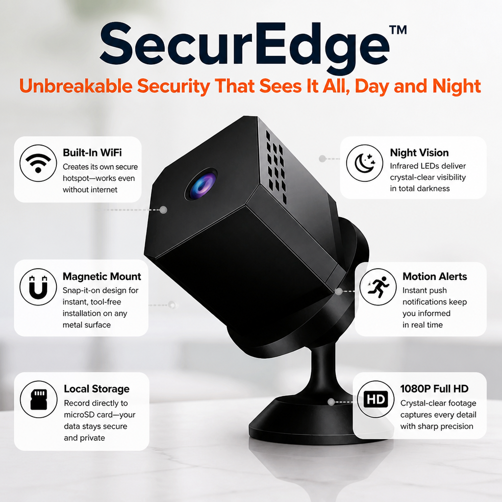 SecurEdge — Unbreakable Security That Sees It All, Day and Night - Souliia