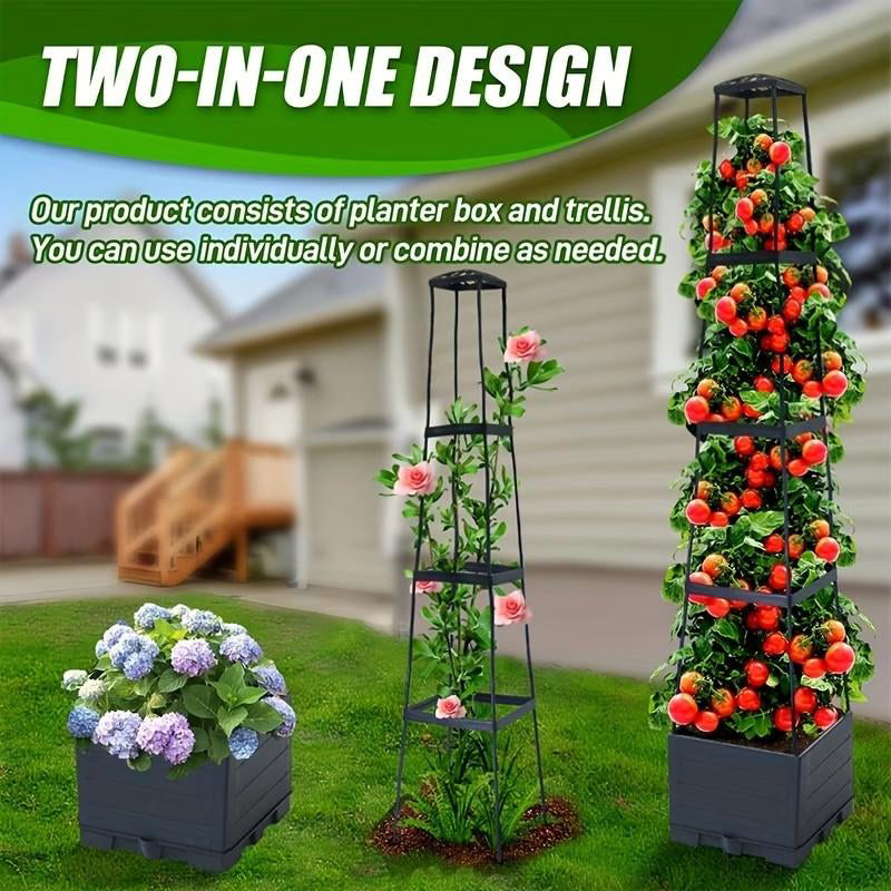 VertiBloom Tower — Transform Your Space into a Lush, Sky-High Garden Oasis - Souliia
