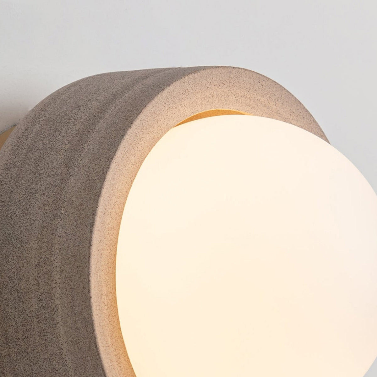 Pearla Travertine Wall Lamp | Souliia