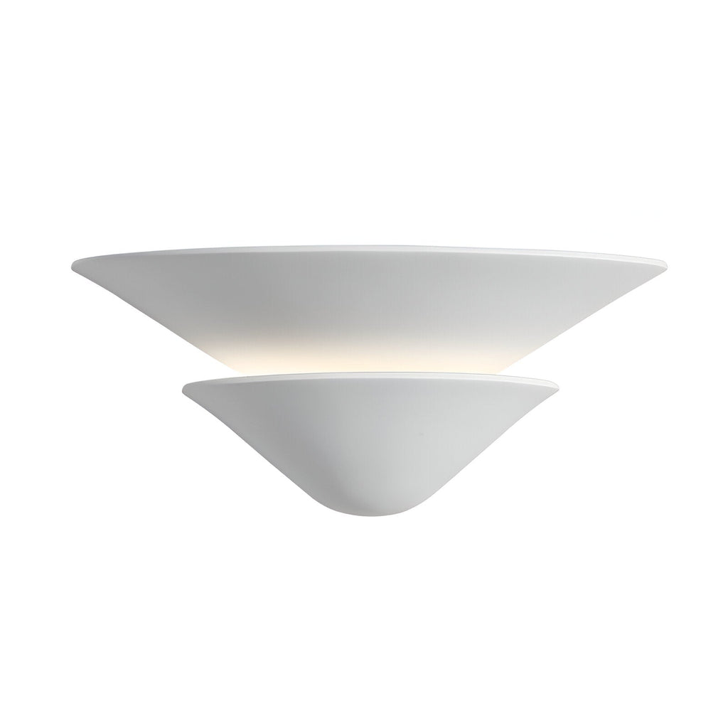Shellora Wabi-Sabi Plaster Wall Light | Souliia