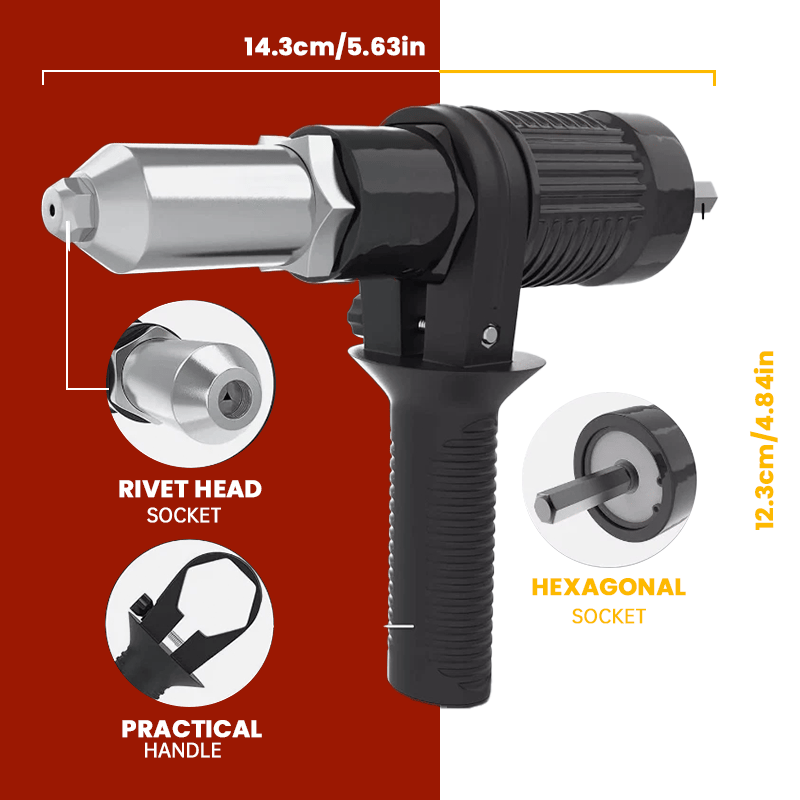 Transform Your Power Drill into a Precision Tool for Effortless Riveting - Souliia