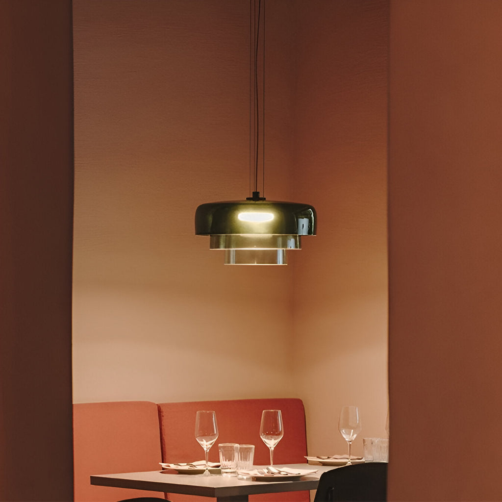 Lampada a sospensione in vetro Nordic Celestial | Souliia