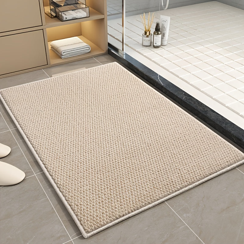 Lumedwell Pineapple Entry Rug — Textured Surface Finish, Anti-Slip Construction