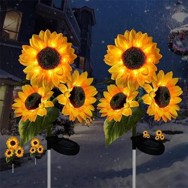 RamaraSun Girasoli solari — Illumina le tue notti con l'incanto del giardino, senza sforzo - Souliia