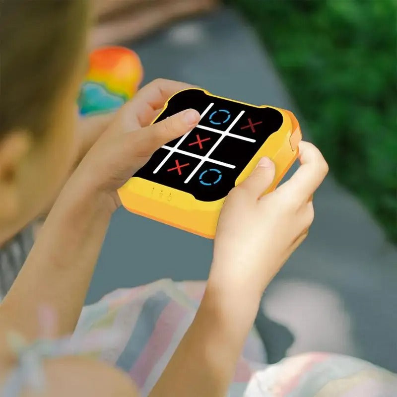 Electronic Tic Tac Toe Board Game — 9 Progressive Challenges