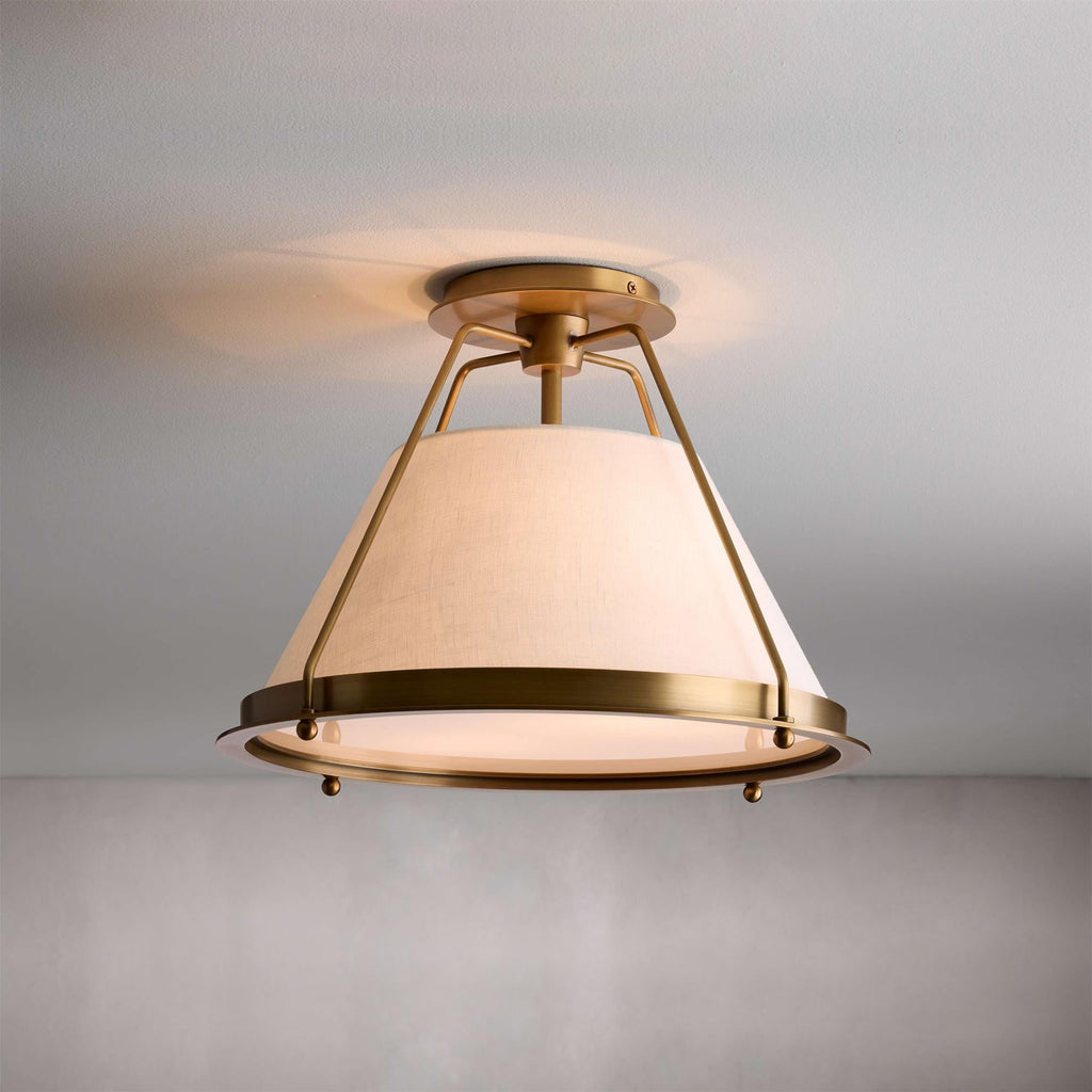 Shelton Flushmount Ceiling Lamp | Souliia