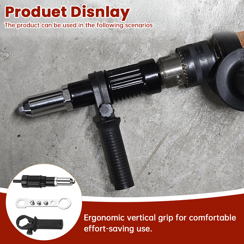 Transform Your Power Drill into a Precision Tool for Effortless Riveting - Souliia