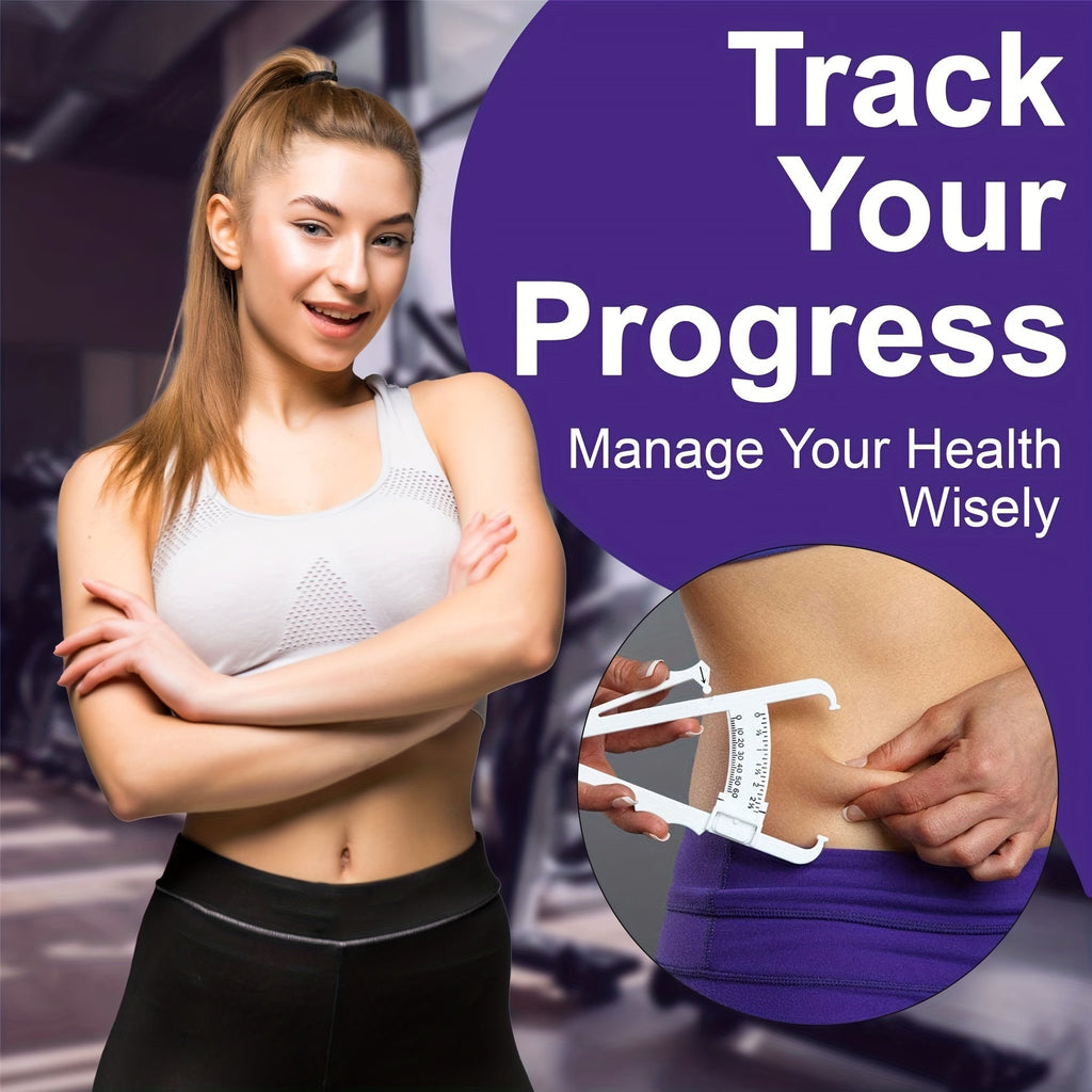 Caliperfit Body Fat Caliper — Precision Pinch-and-Read Skinfold Gauge