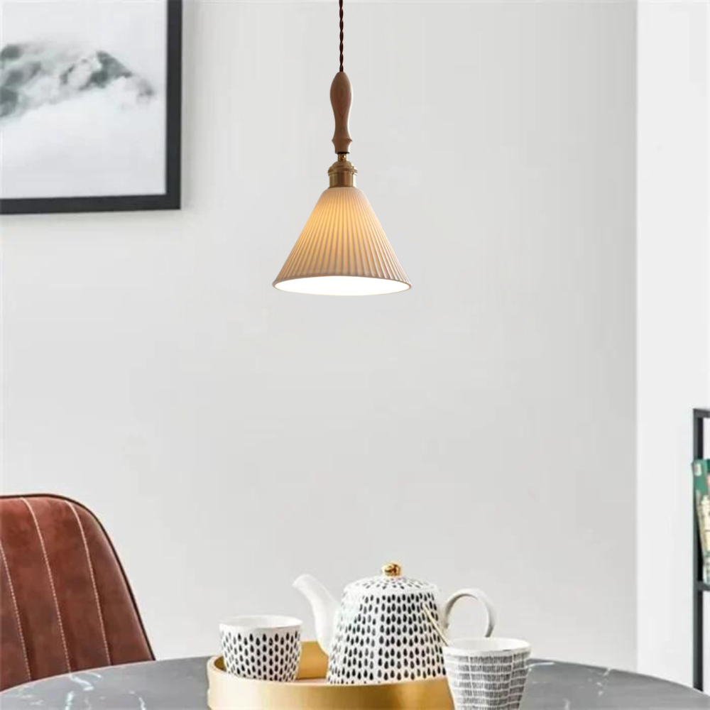 Die Klare Keramikglas-Hängeleuchte | Souliia