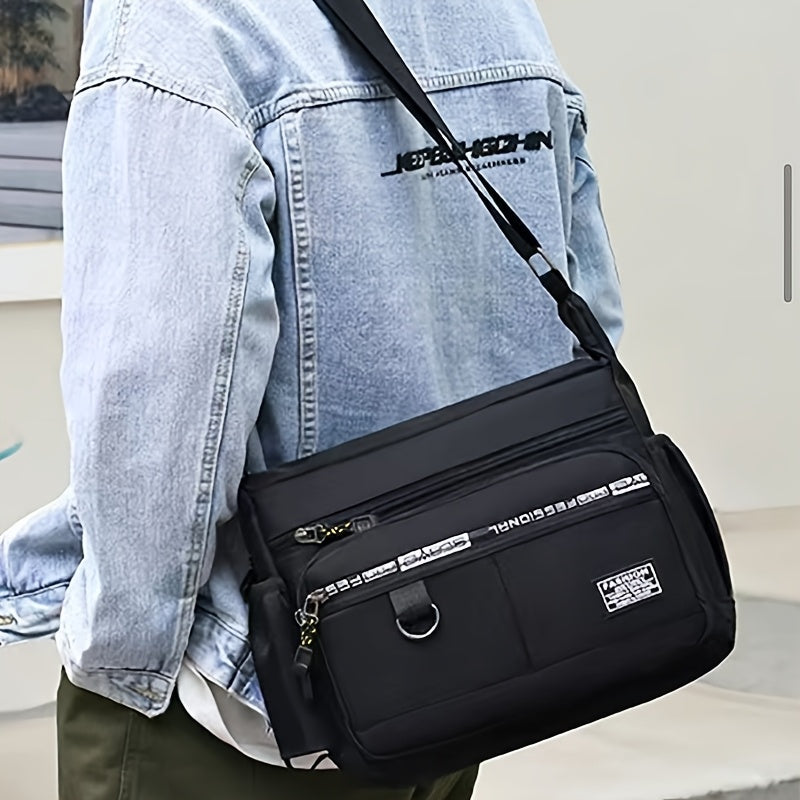 Urbanvault Durable Crossbody Organizer Bag — Adjustable Strap, Quick-Access Pockets