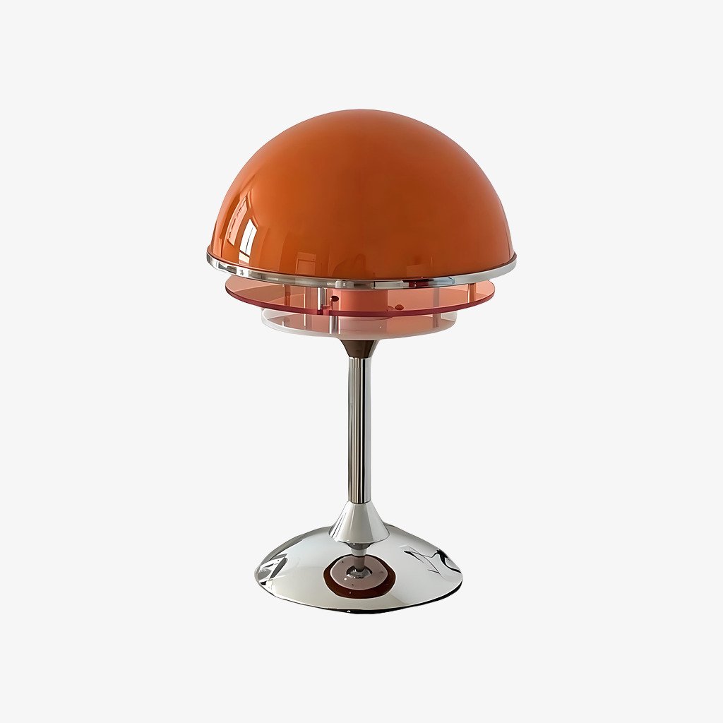 Sunset Bauhaus Vintage Stil Acryl Sonnenuntergang Tischlampe - AFTERGLOW S2 | Souliia
