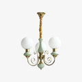 Radiara Modern Luxury Stone Sphere Chandelier Sculptural Layered Design for Living Room and Foyer | Souliia