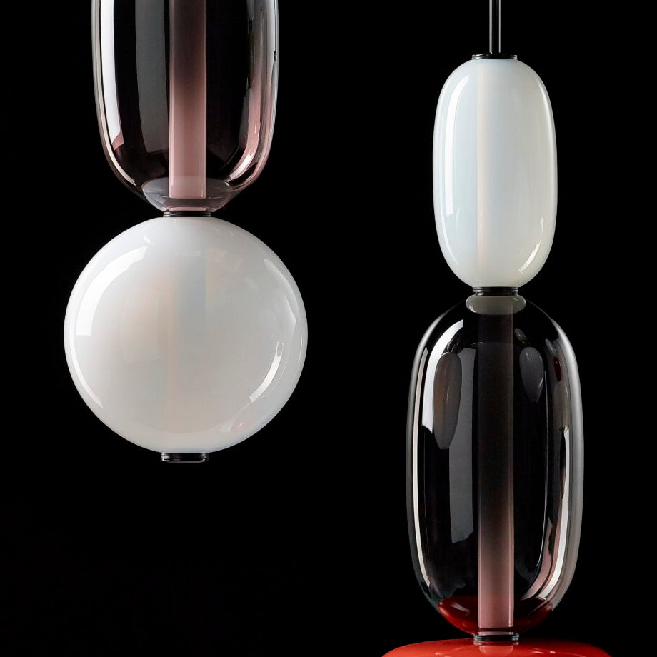 Buntglas Kronleuchter | Souliia