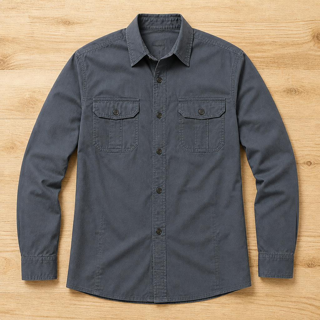 VarioLux Cotton Shirt — Unlock All-Day Cool Comfort and Unshakable Confidence - Souliia