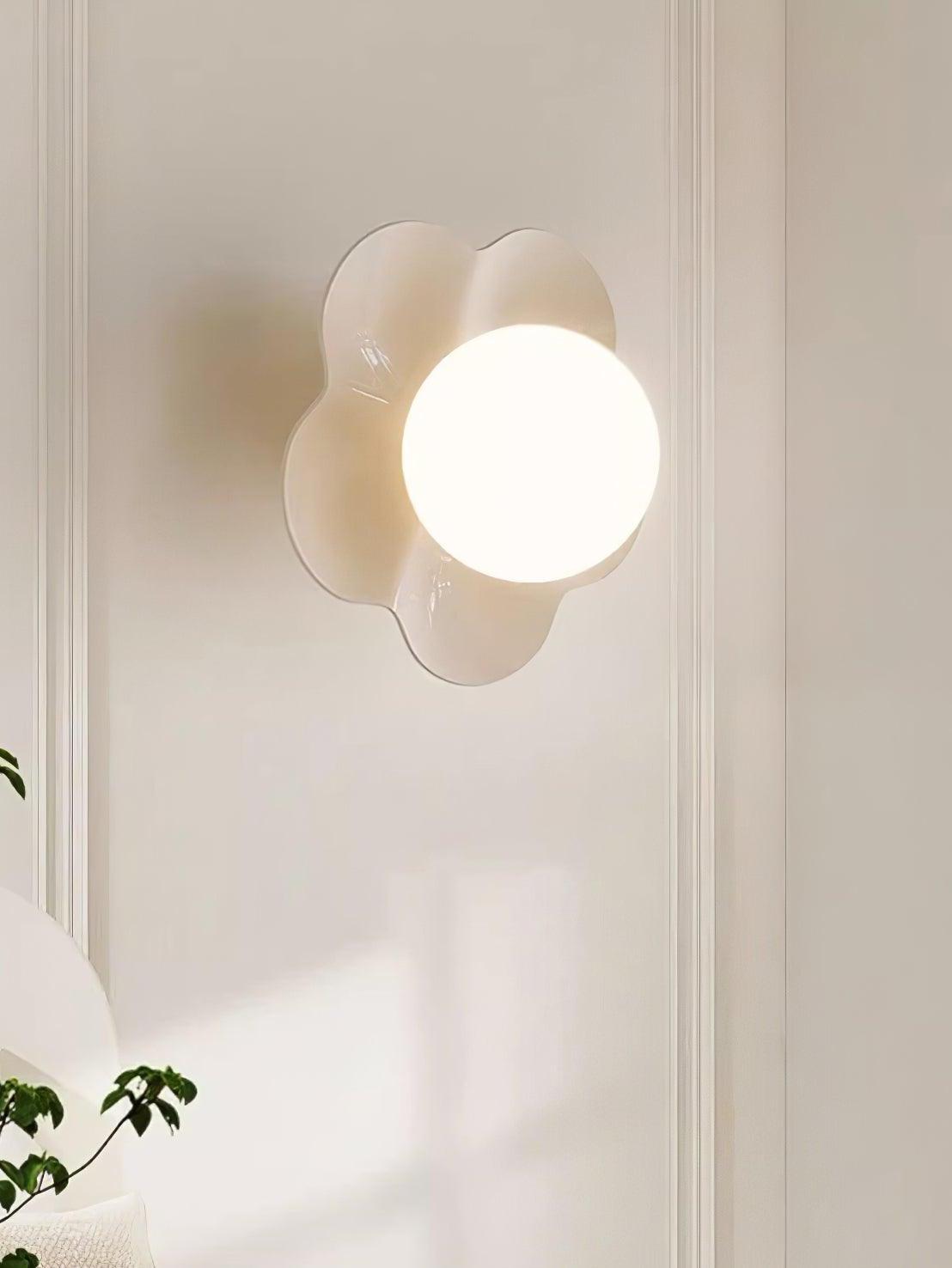 Rivolence Petal Inspired Sculptural Wall Lamp for Living Room & Bedroom | Souliia