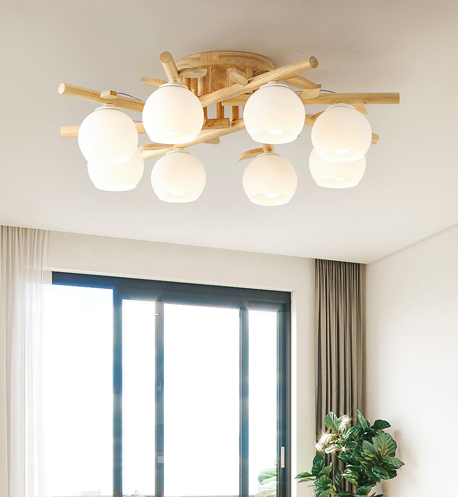 Tinsley Holz Deckenleuchte | Souliia