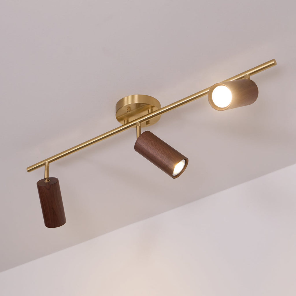 Thio Wooden Track Lighting | Souliia