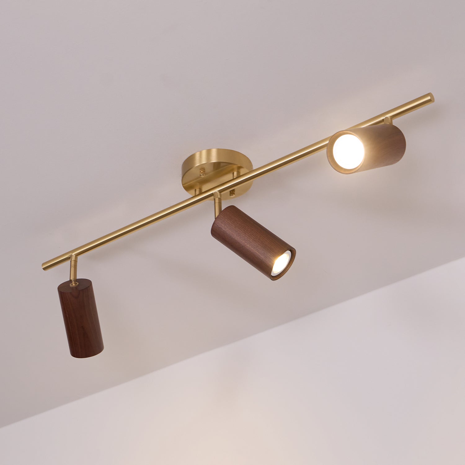 Thio Wooden Track Lighting | Souliia