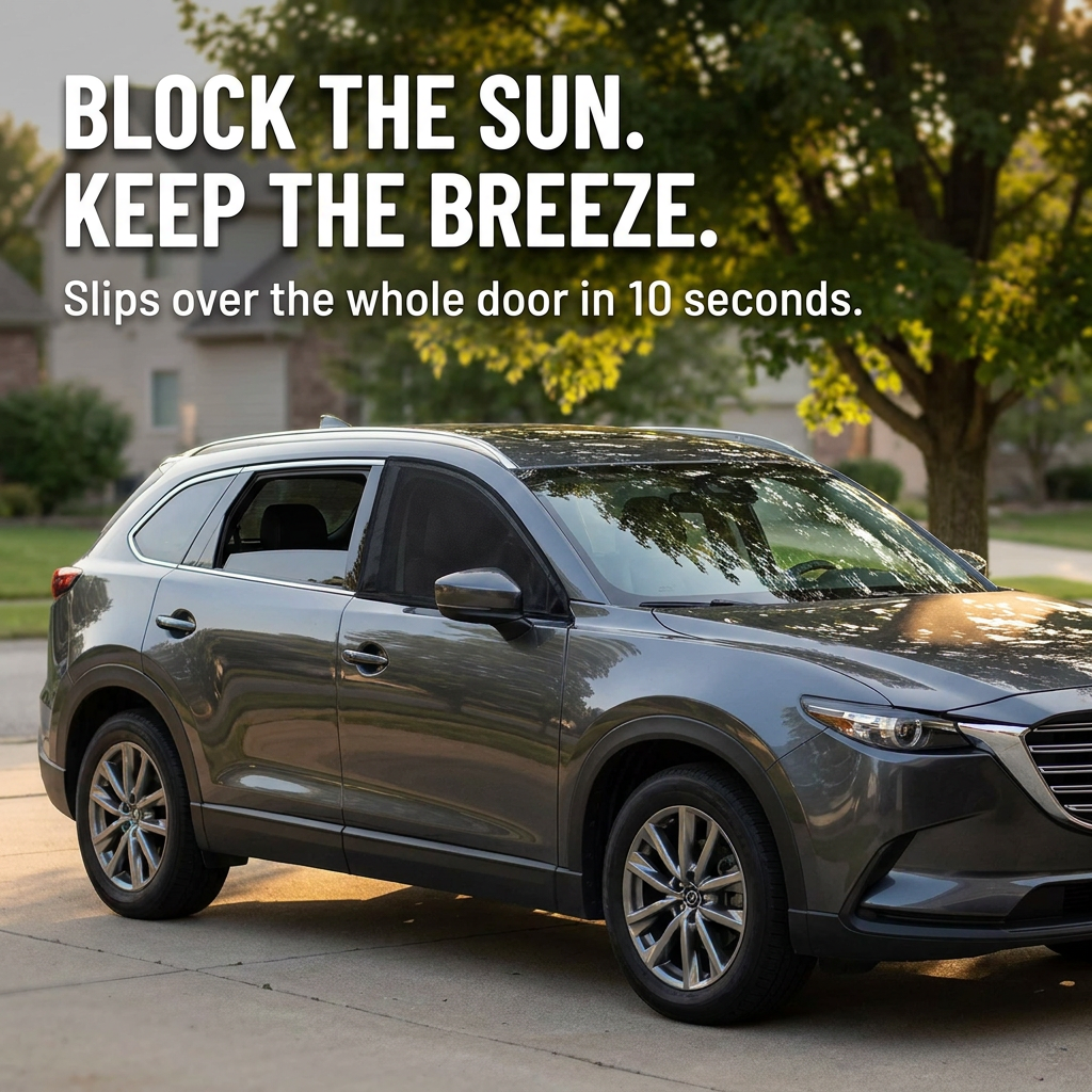 VentiShade — Slip Over the Door, Block the Sun, Keep the Breeze - Souliia