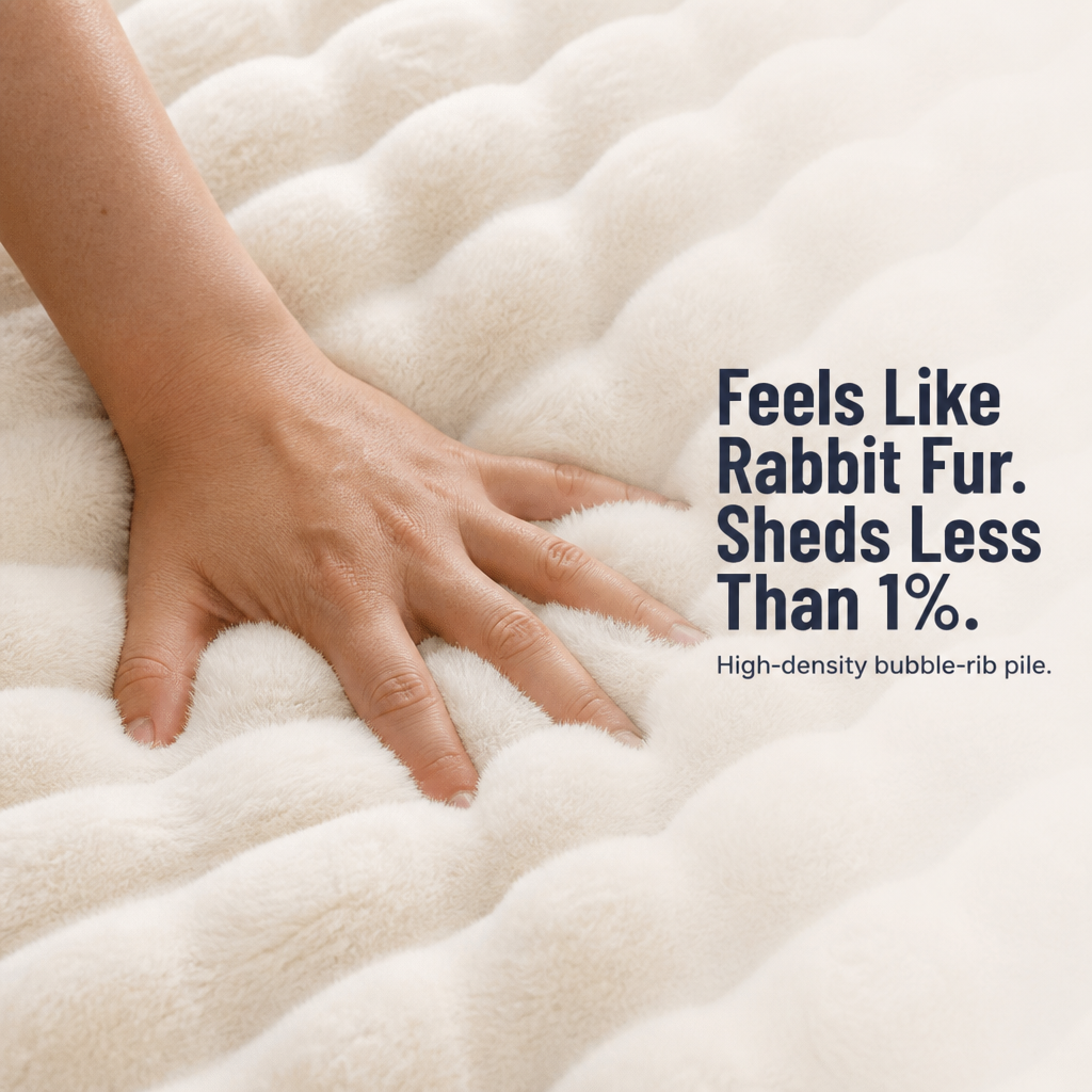 Velvoria — Wrap Your Couch in Rabbit-Soft Plush That Stays Put All Winter - Souliia