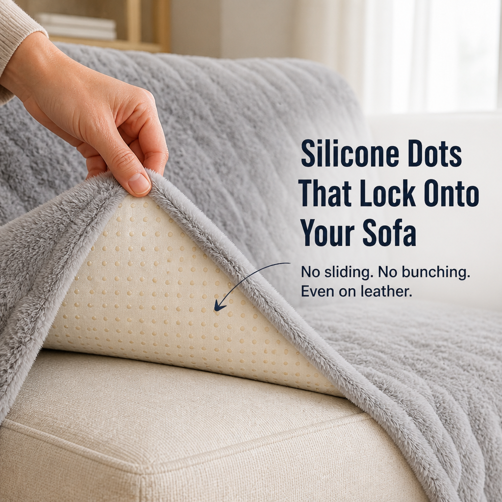 Velvoria — Wrap Your Couch in Rabbit-Soft Plush That Stays Put All Winter - Souliia