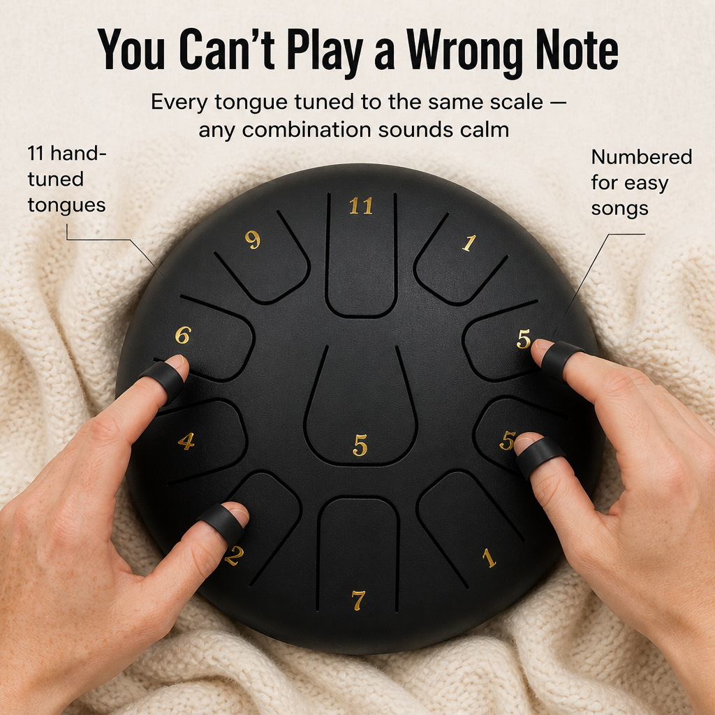 SerenoWave — Play Stress Away in Minutes With Hand-Tuned Healing Tones - Souliia