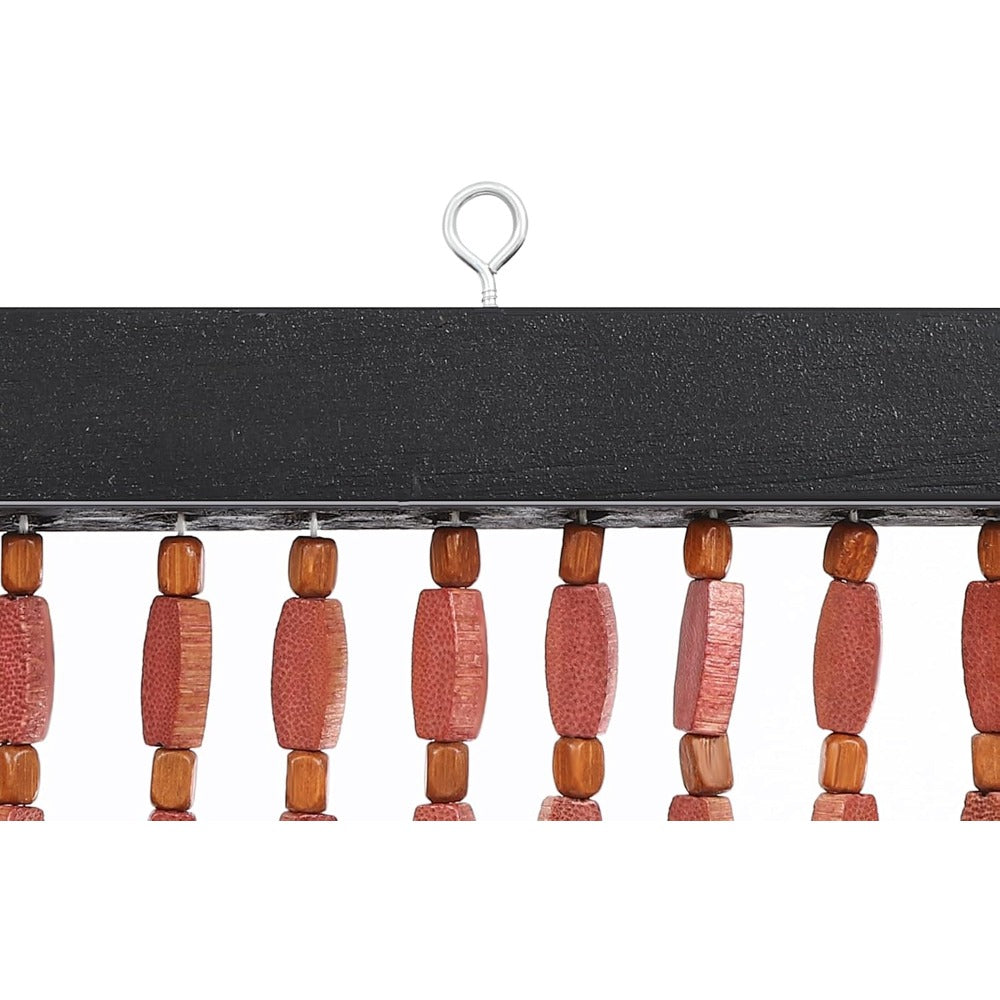 Pearl Bamboo Bead Curtain — Lightweight Natural Bead Divider