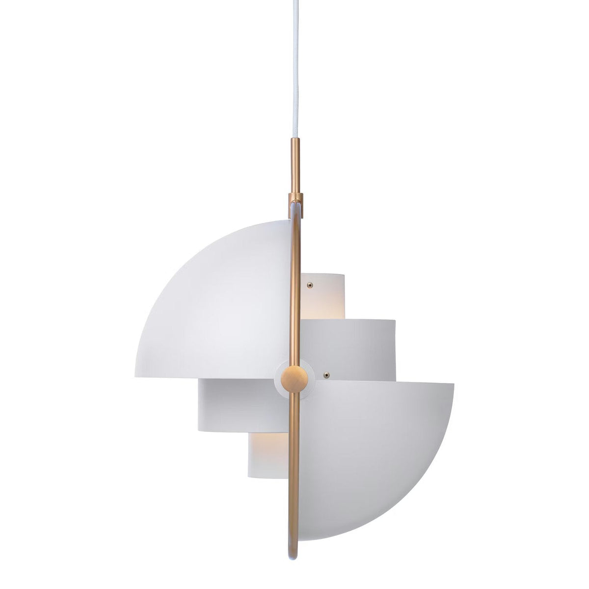 Multiva Sculptural Pendant Light – Adjustable Chandelier in Danish Modern Style for Dining Areas N18 | Souliia