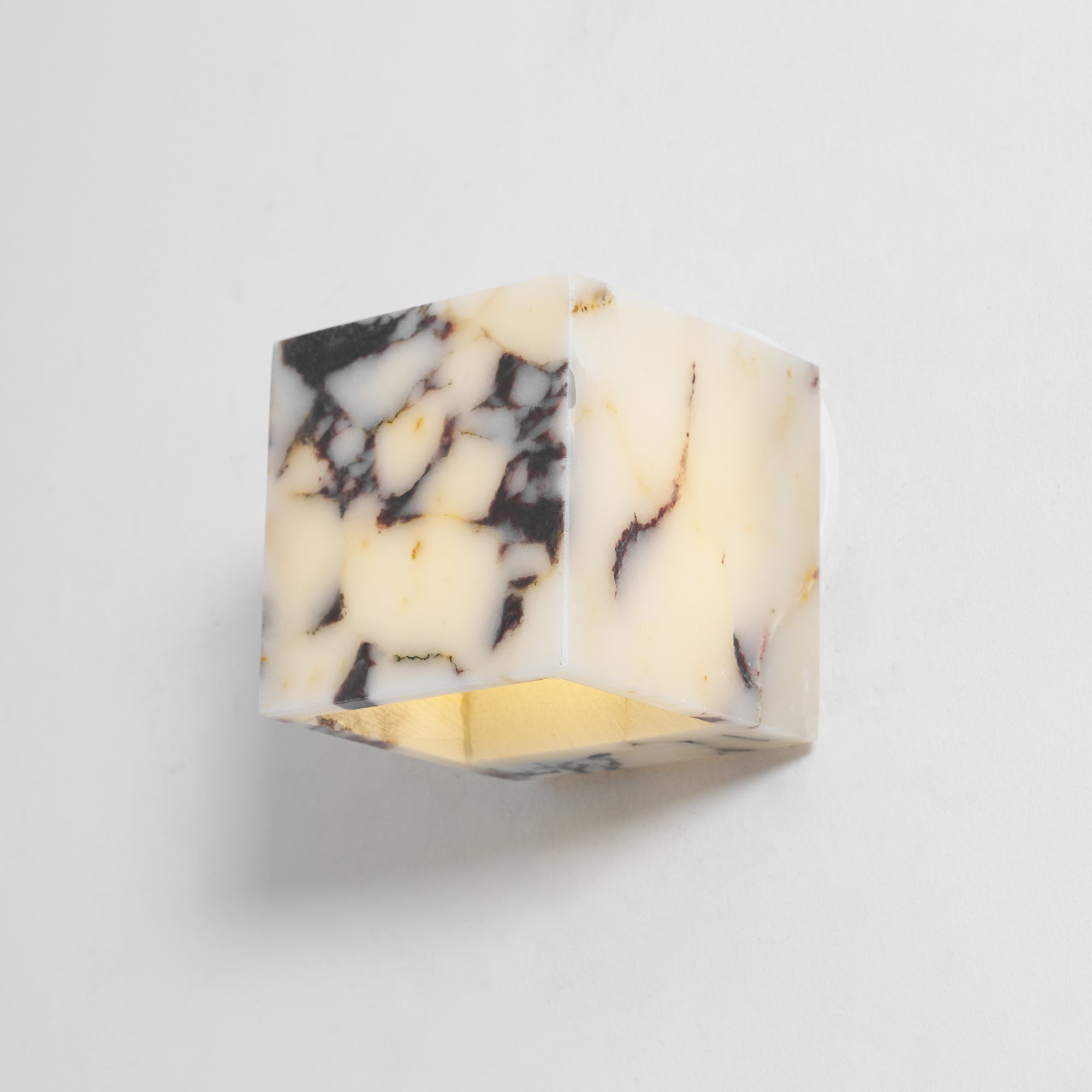 Square Marble Wall Lamp | Souliia