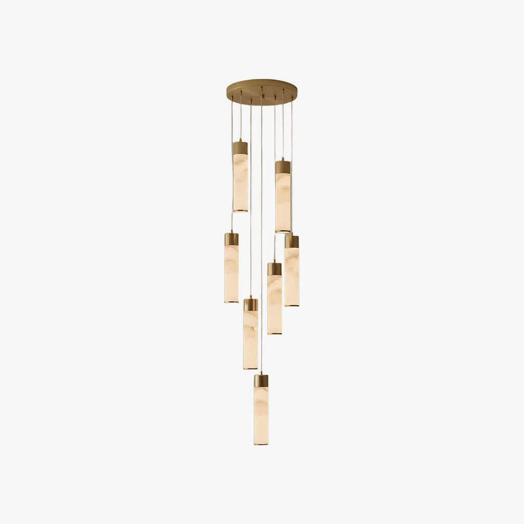 Solaryx minimalistische zylindrische Pendelleuchte – Moderne Lampe für Küche oder Esszimmer | Souliia
