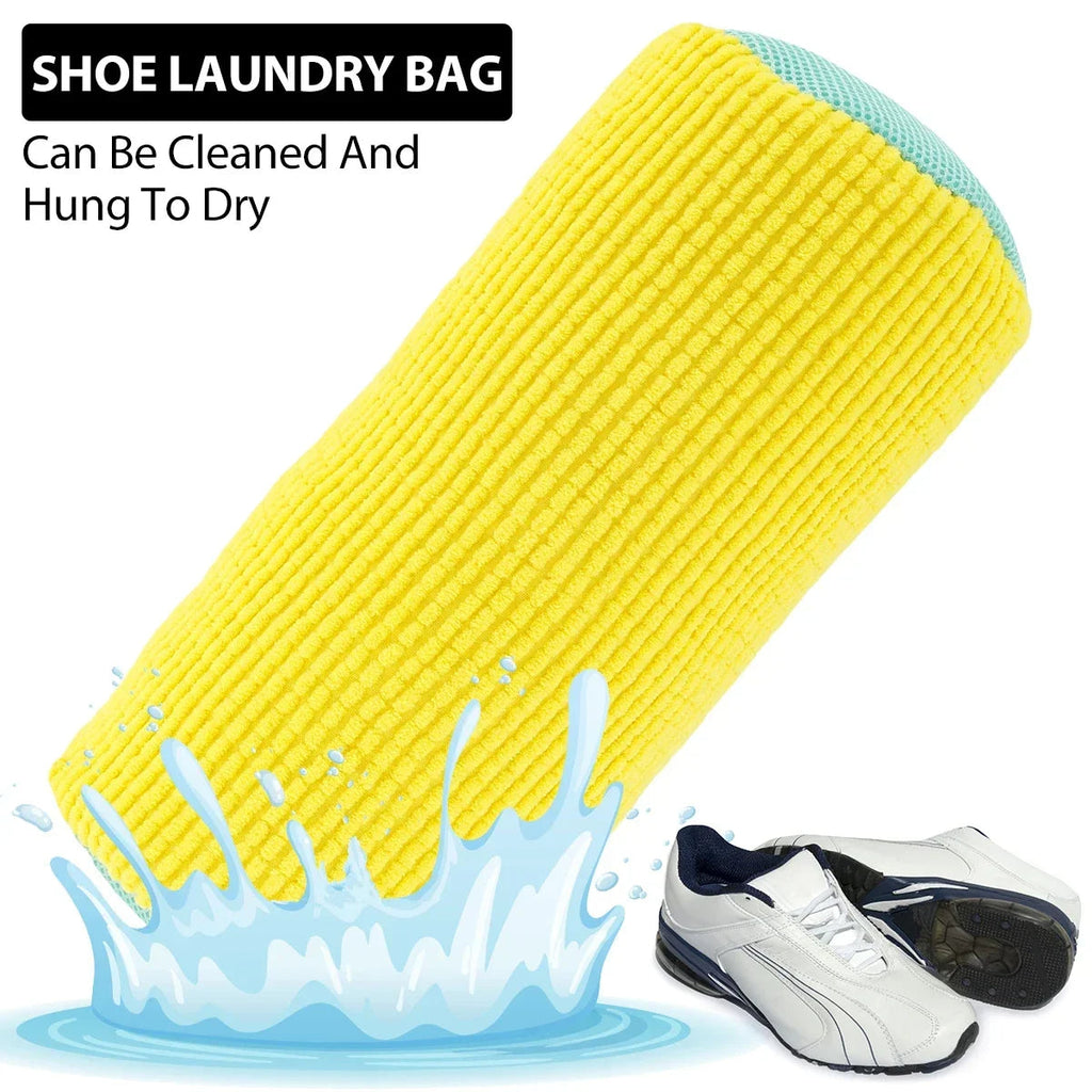 Săculețe pentru spălarea încălțămintei, set de 2 bucăți — protecție pentru încălțăminte, compatibile cu mașina de spălat