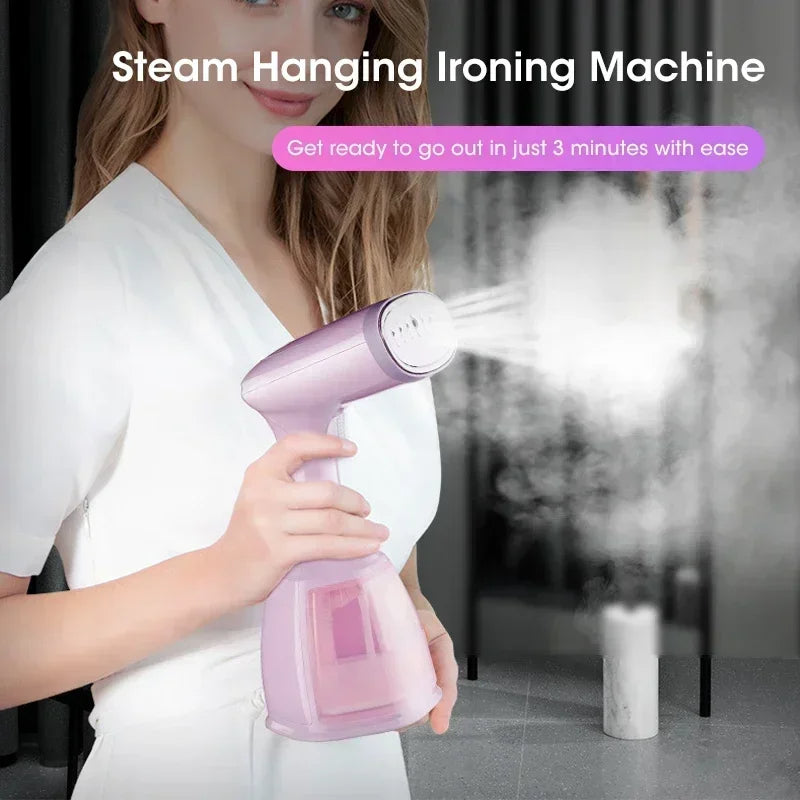 Vaporizador de roupa portátil de 1500W — Removedor portátil de vincos