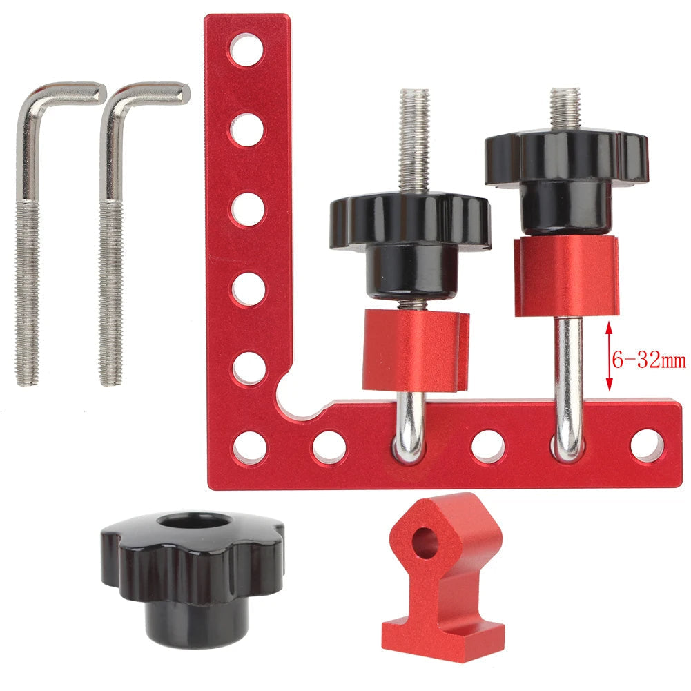 Přesné truhlářské rohové svěrky 120mm s úhlem 90°