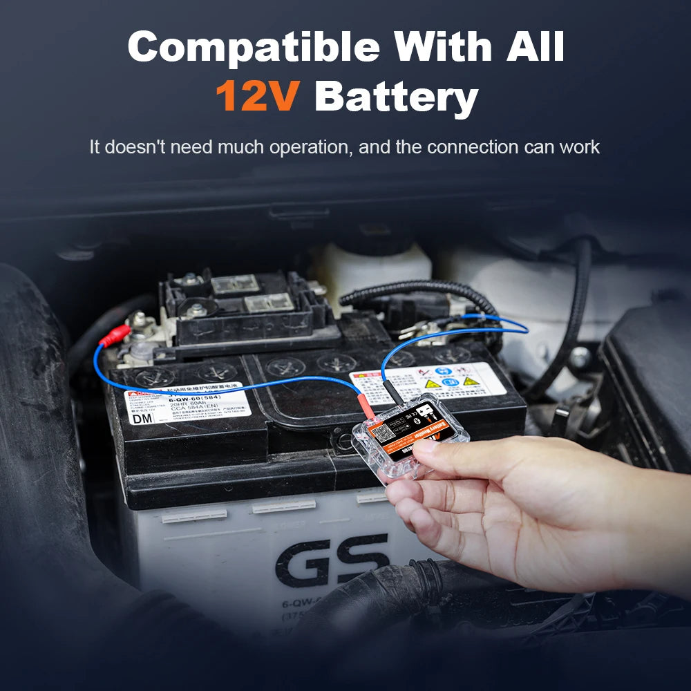 Intelligenter Autobatterietester - Bluetooth-Echtzeit-Zustandsüberwachung