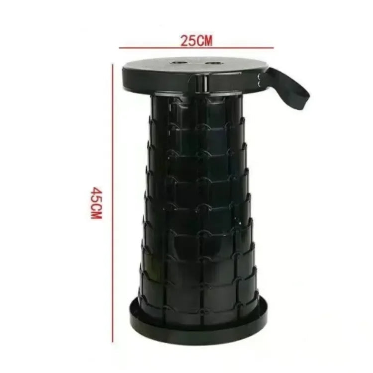 Tabouret pliant télescopique — Design compact, capacité de 150kg